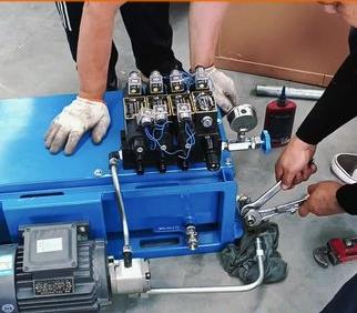  國立液壓，小型液壓站開始制作。有需要，歡迎咨詢